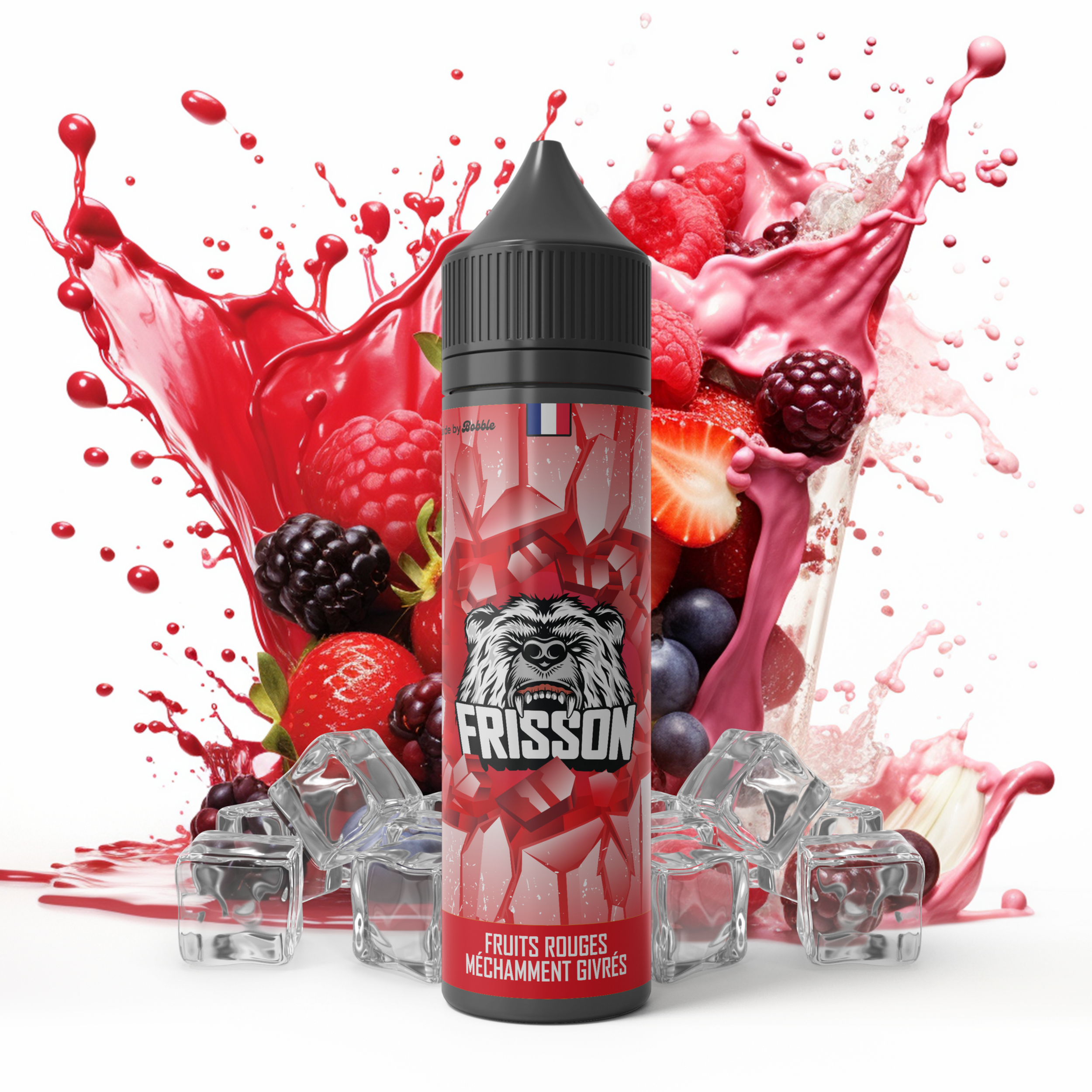 Fruits Rouges Méchamment Givrée 50ml FRISSON