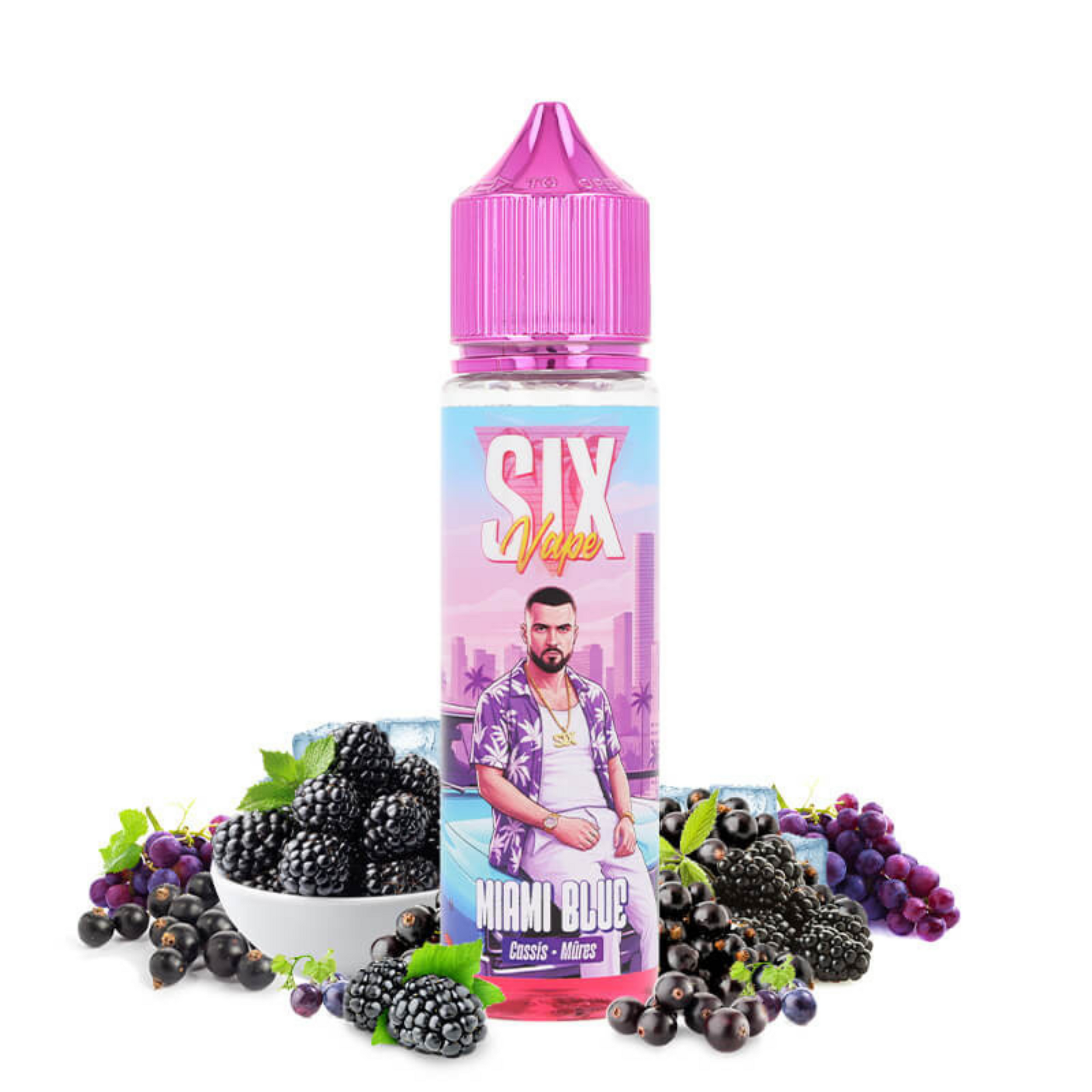 Miami Blue 50ml - Six Vape