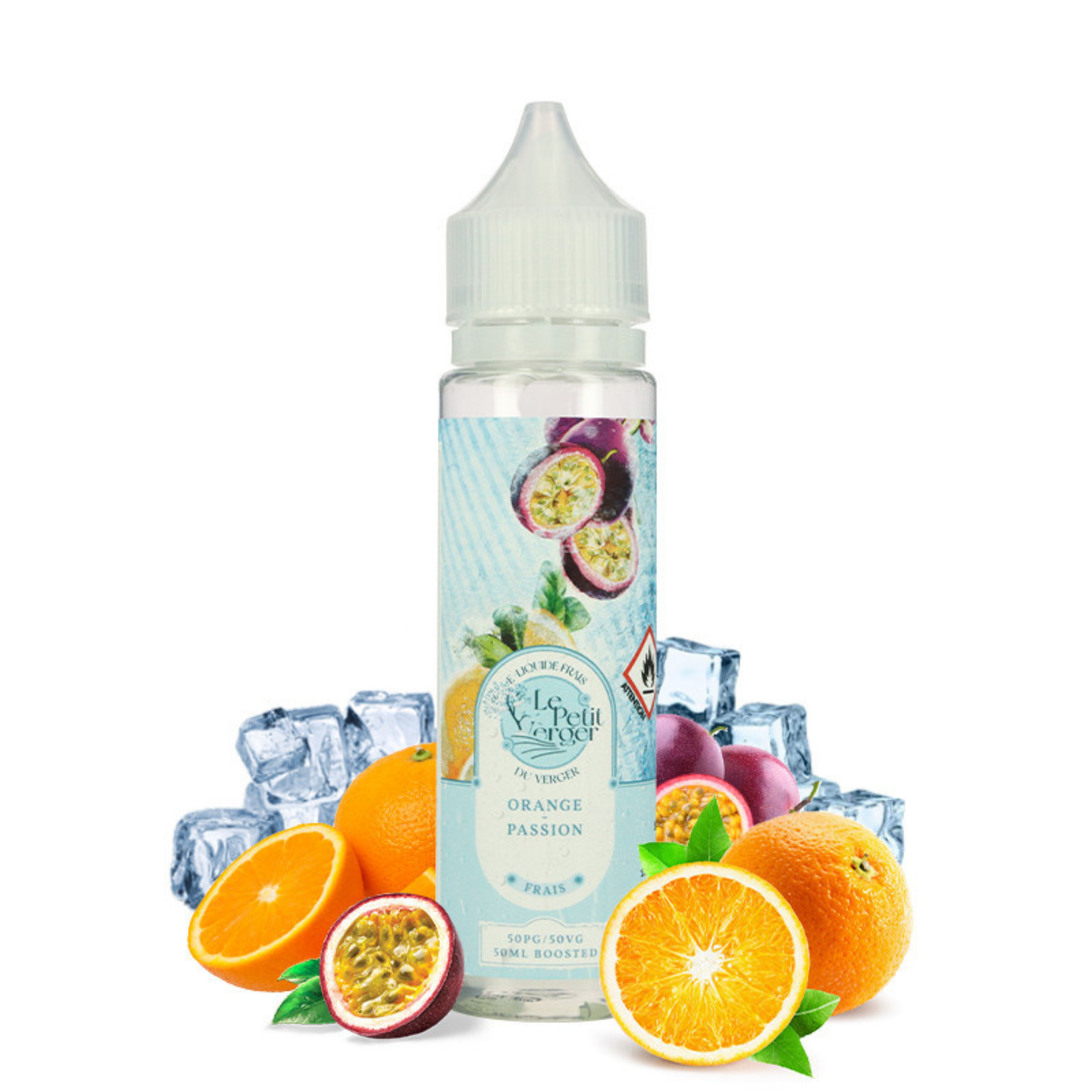 Orange Passion Frais 50ml  Le Petit Verger Frais