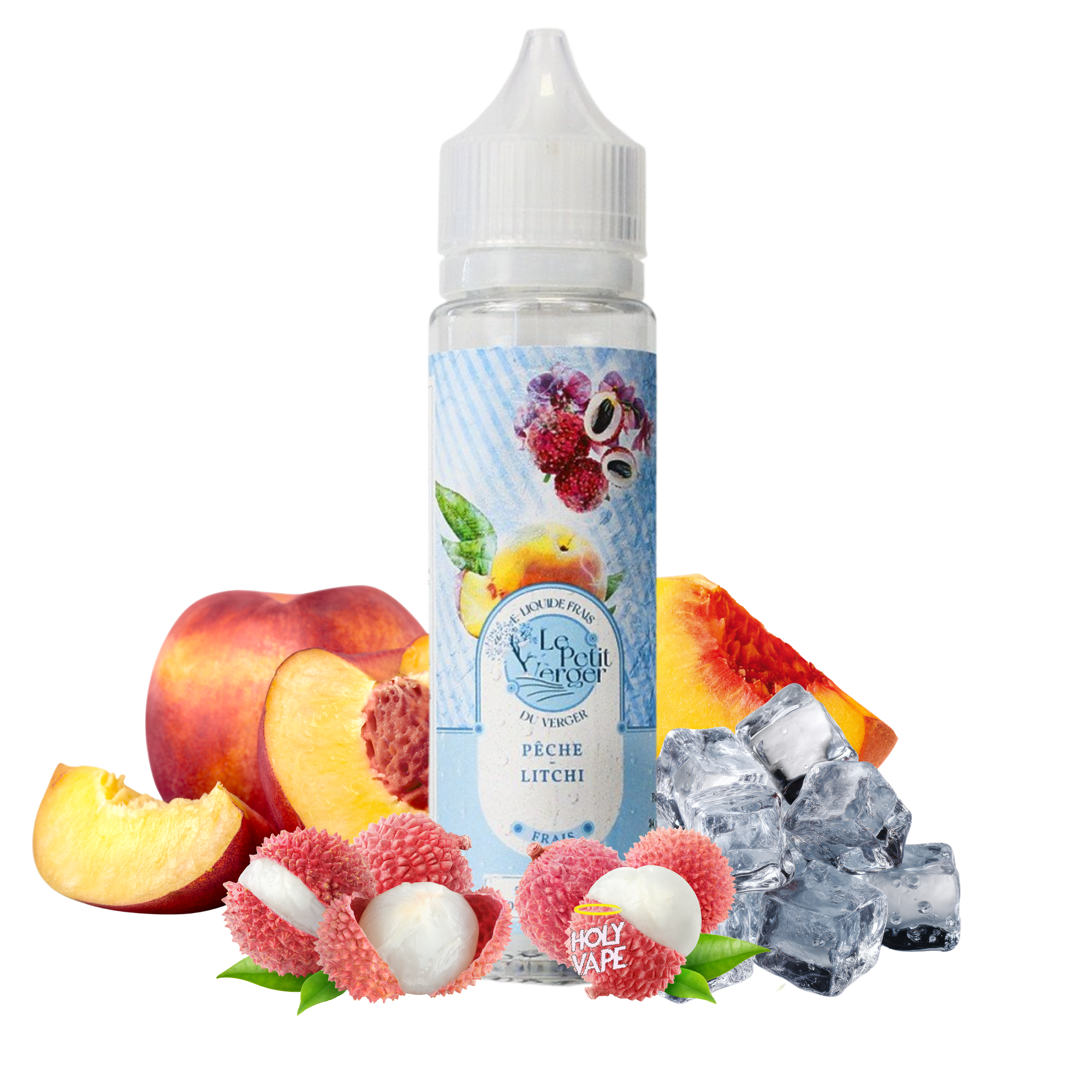 Pêche - Litchi Frais 50ml Le Petit Verger Frais