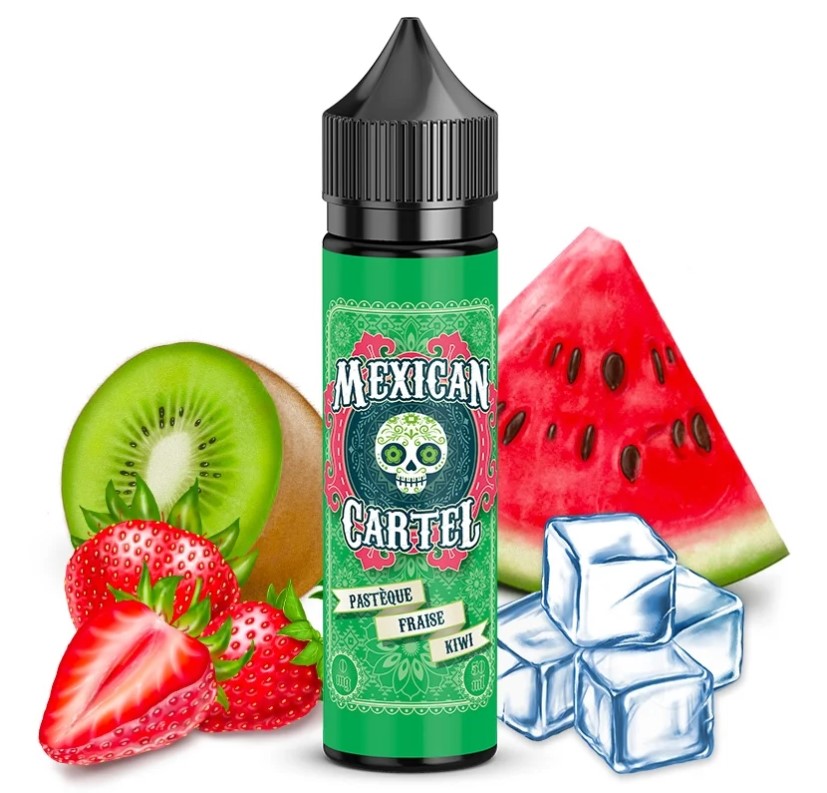 pasteque fraise kiwi cartel 50ml