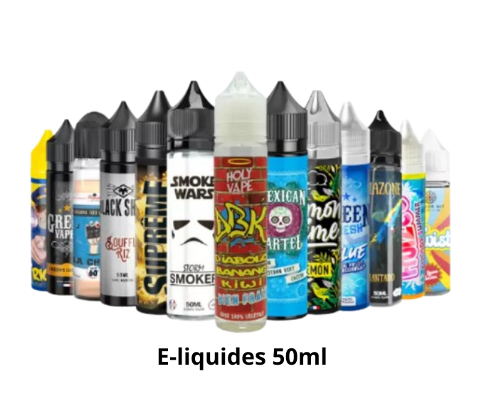 E-liquides 50ml