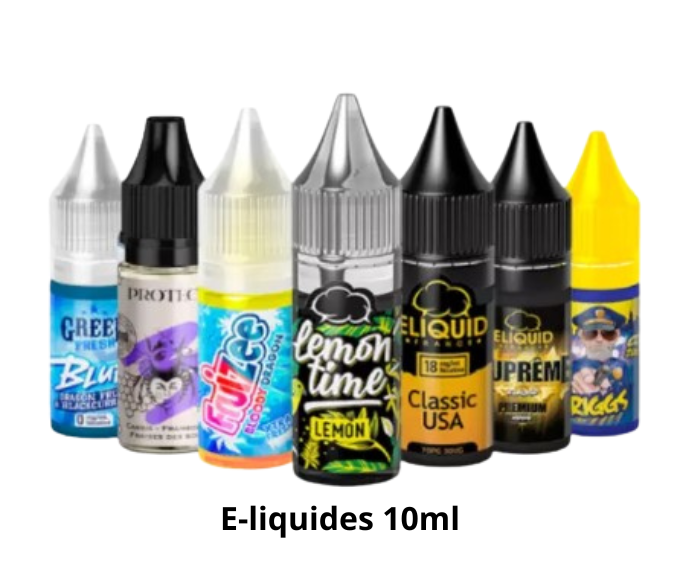 E-liquides 10ml