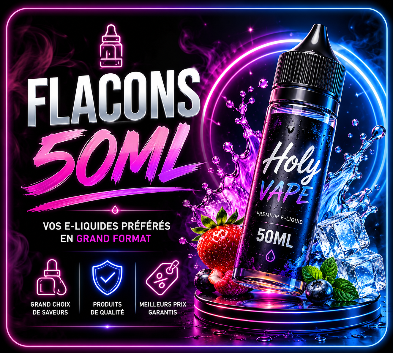 FLACONS 50ML