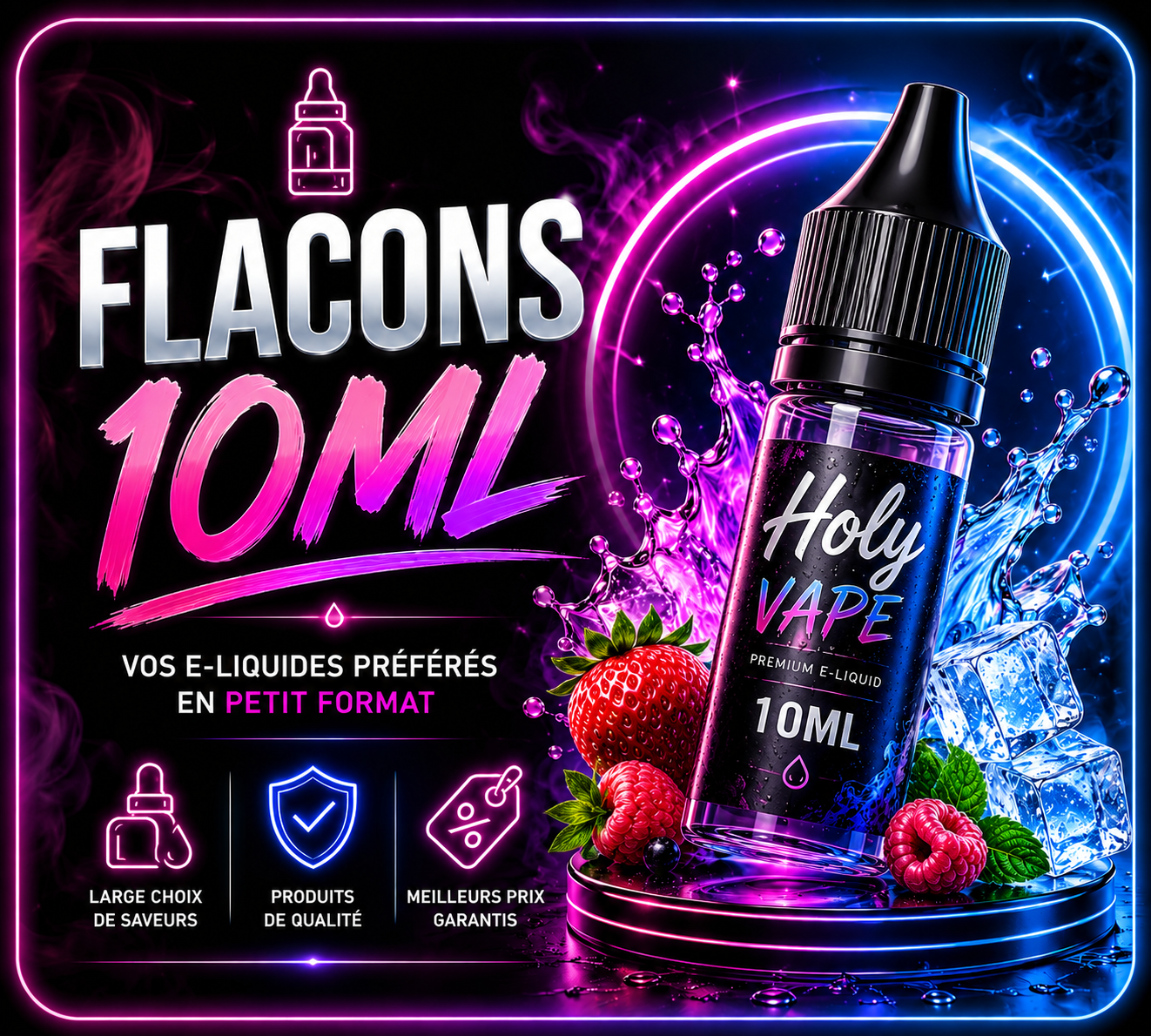 FLACONS 10ML