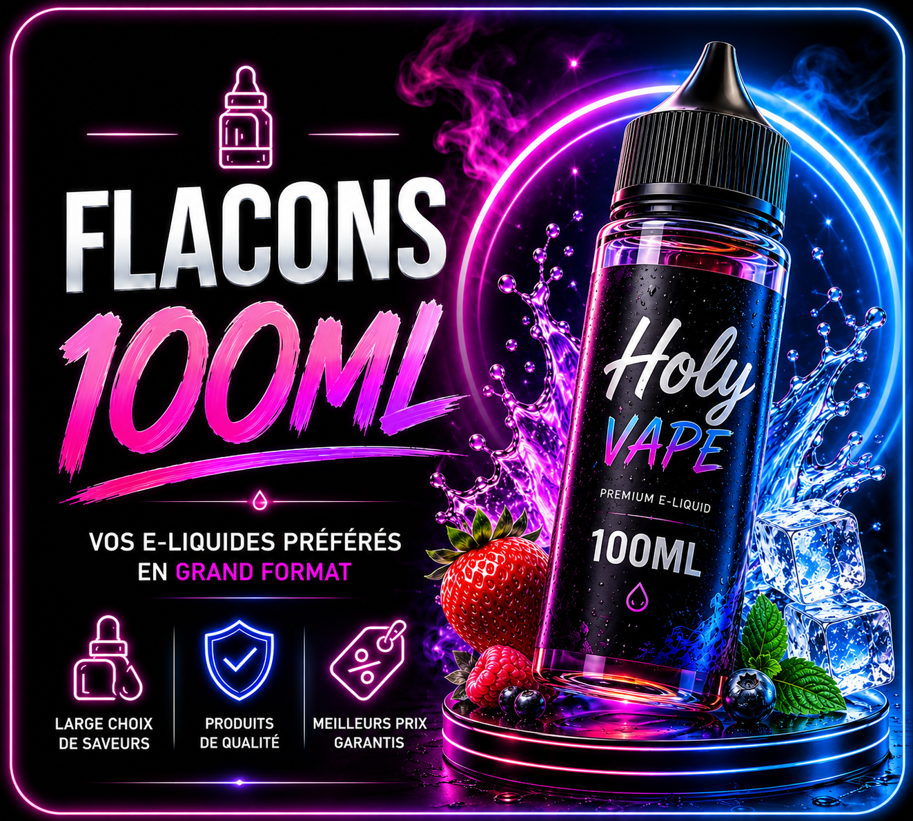FLACONS 100ML