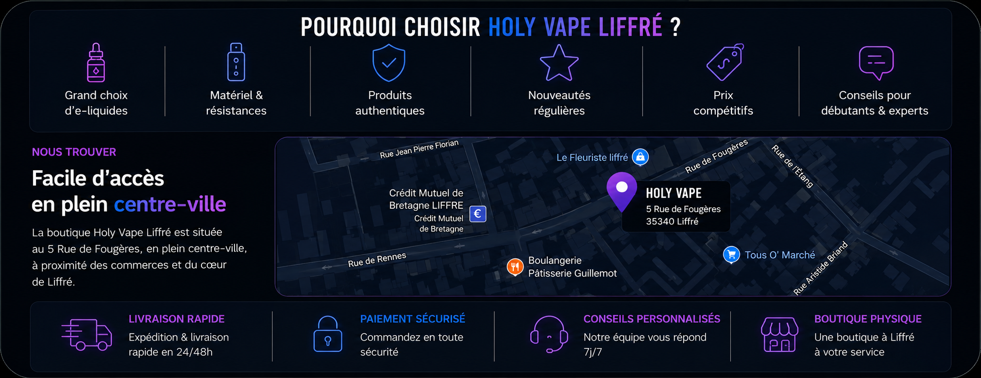 HOLY VAPE Liffré