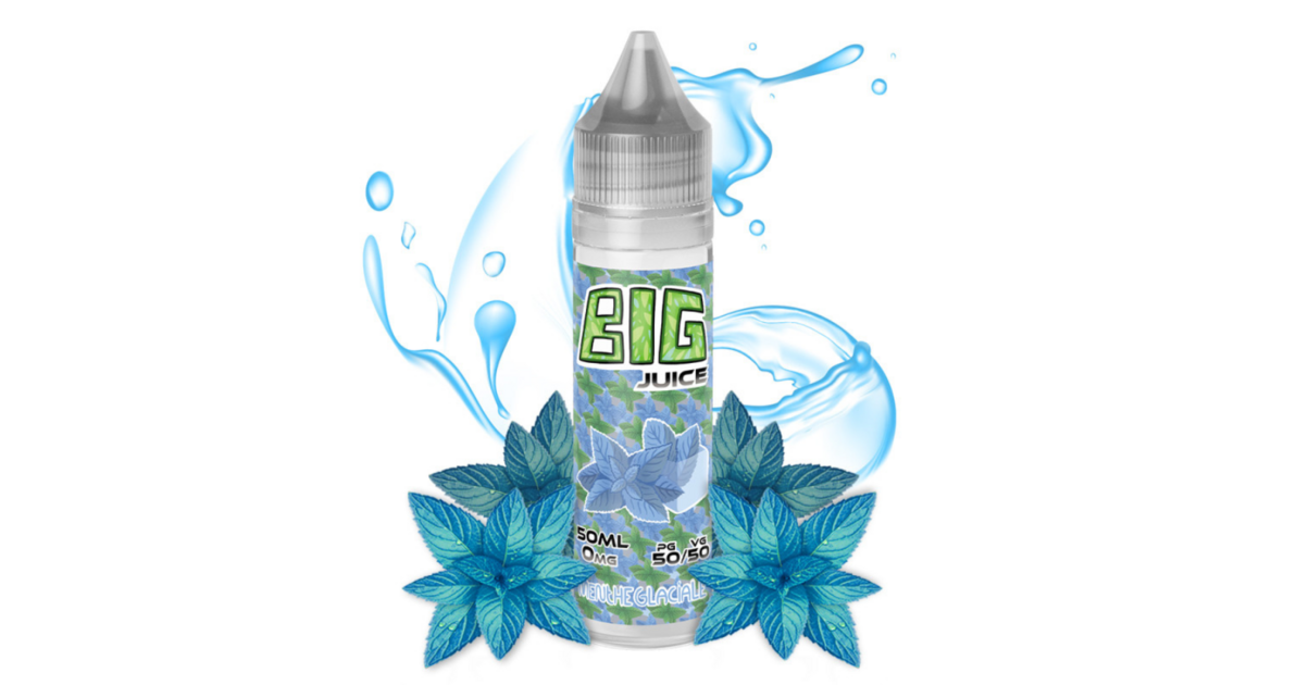 Menthe glaciale 50 ml - Big juice - E-Liquides 50ml/BIG JUICE 50ml - Holy  Vape