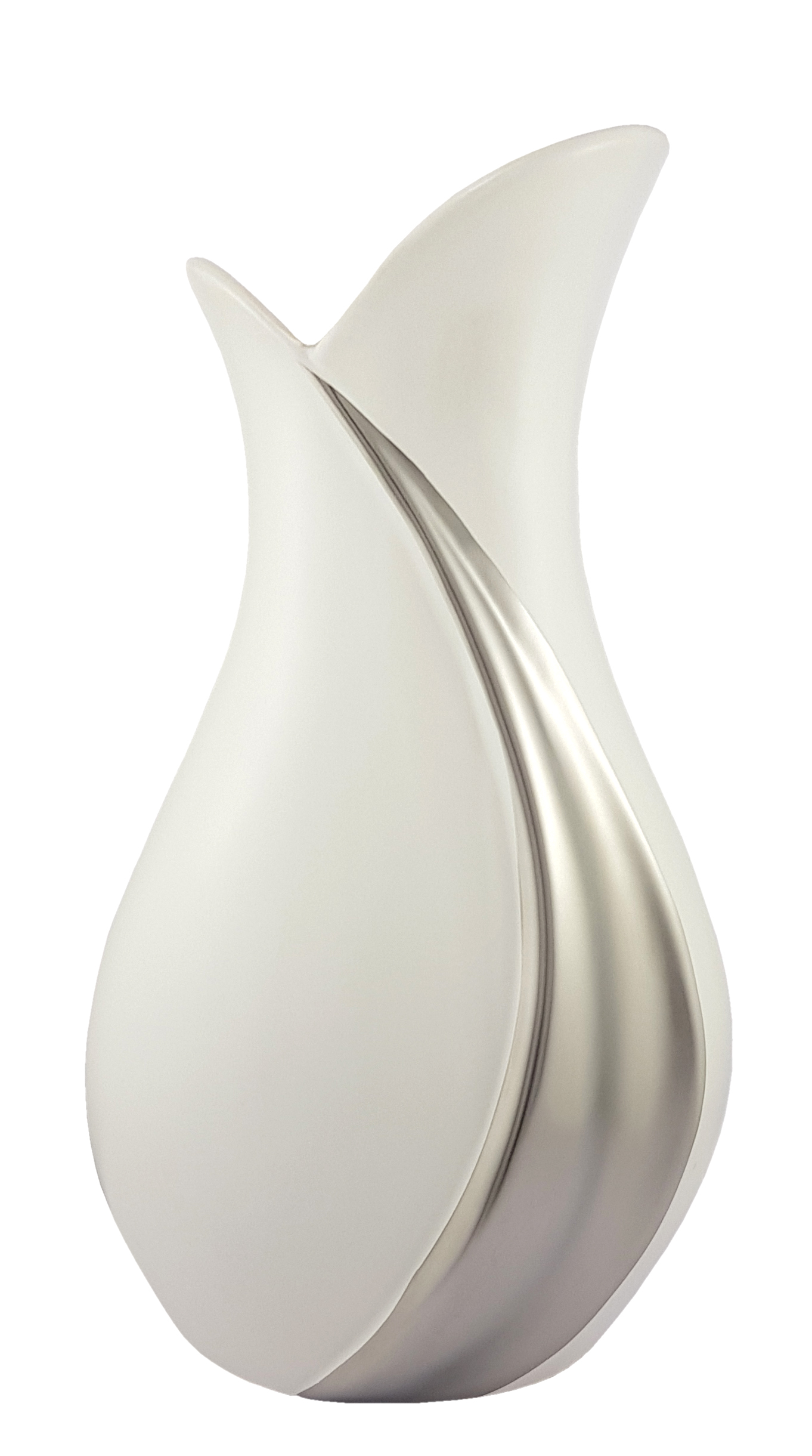 Vase blanc en céramique Ref 345 D