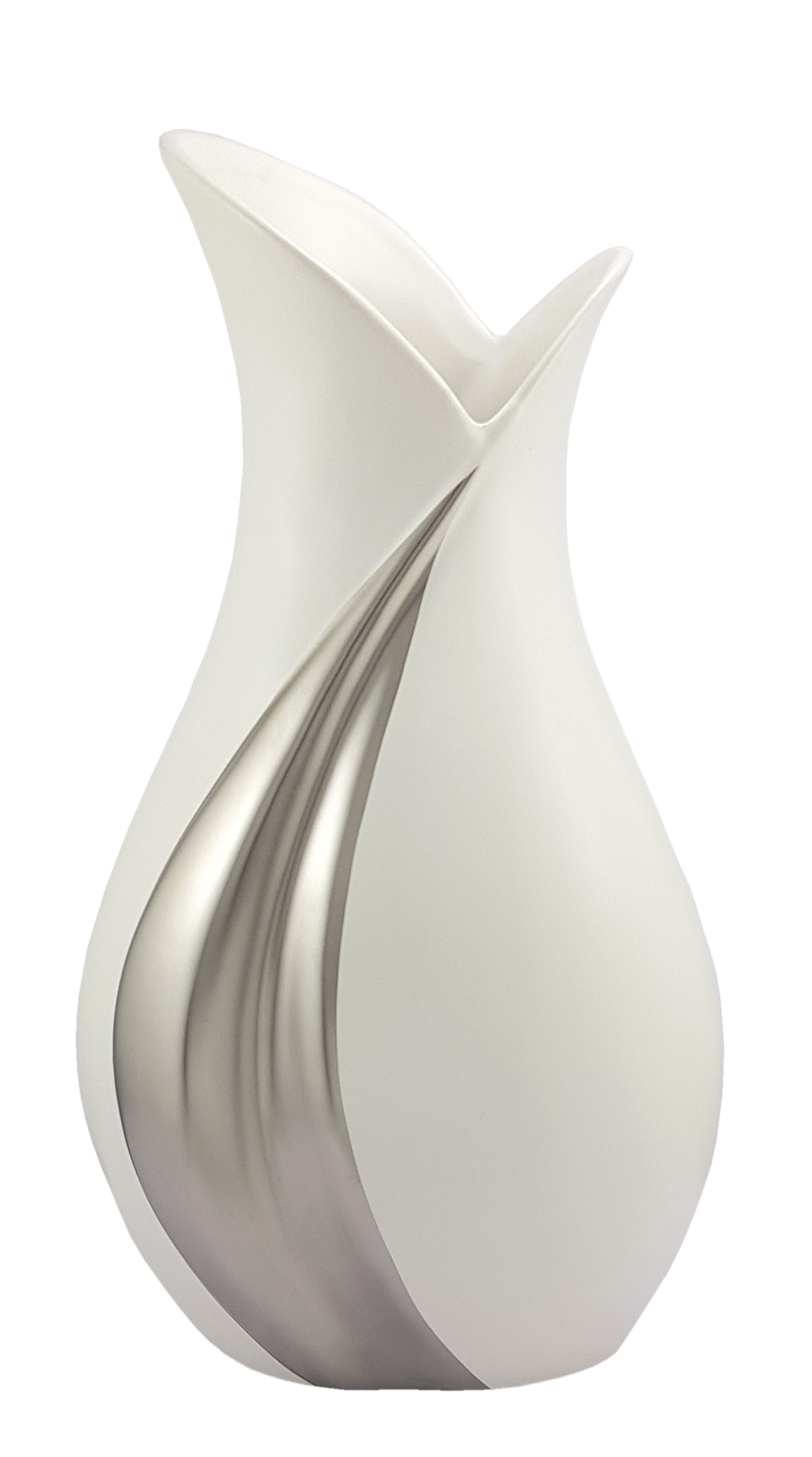 Vase blanc en céramique Ref 345