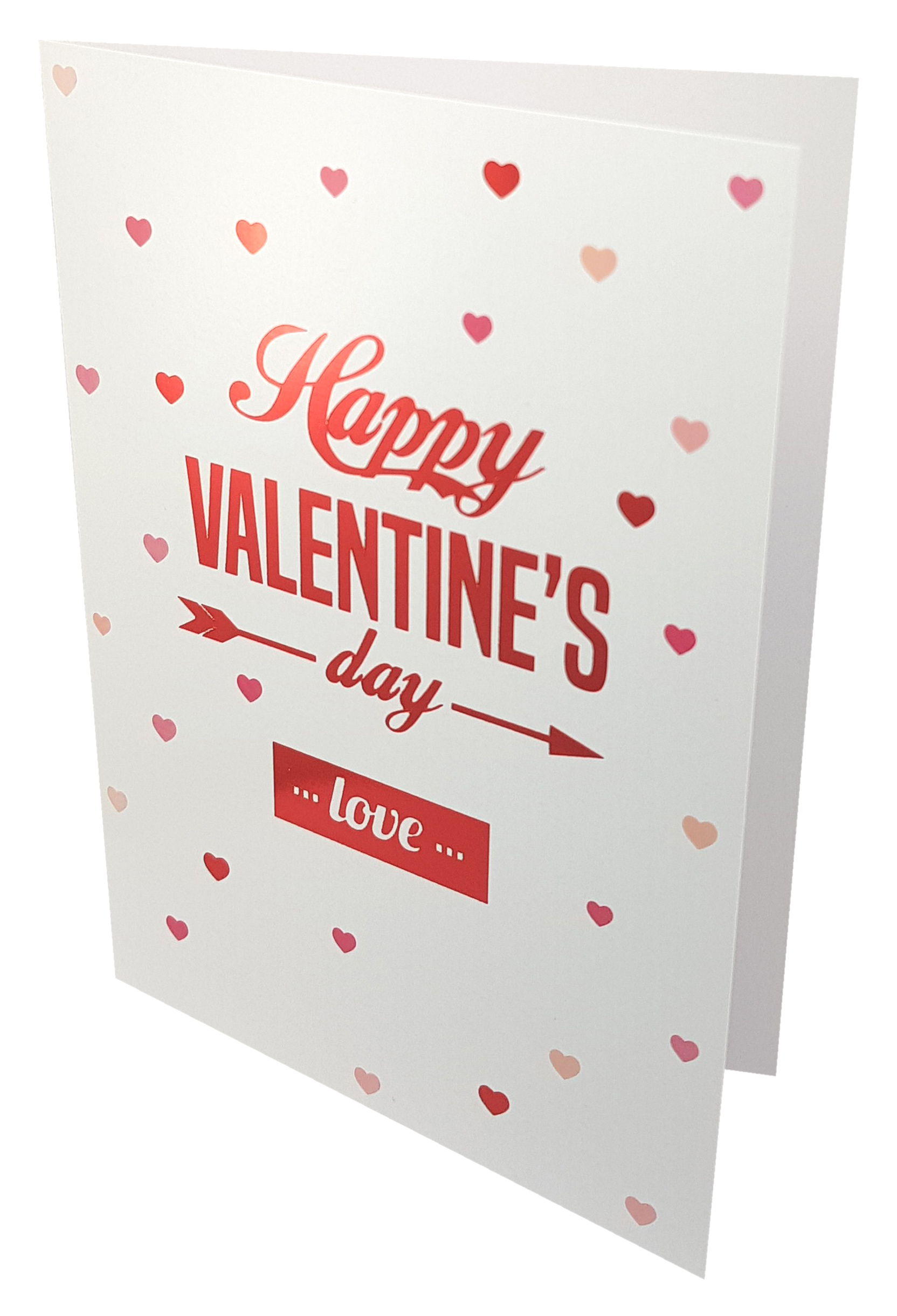 Carte message avec enveloppe  JOYEUSE SAINT VALENTIN