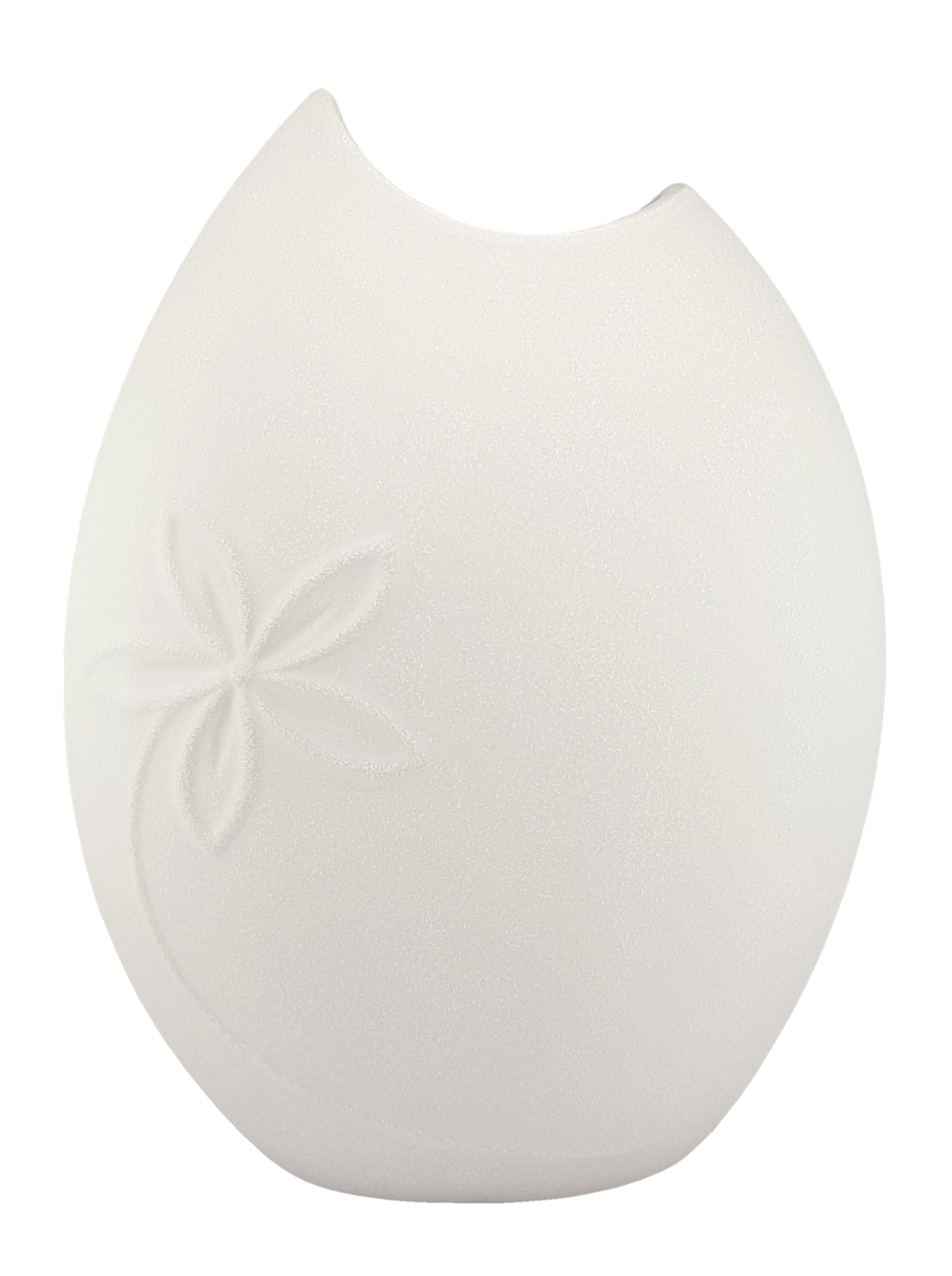 Vase blanc en céramique 2