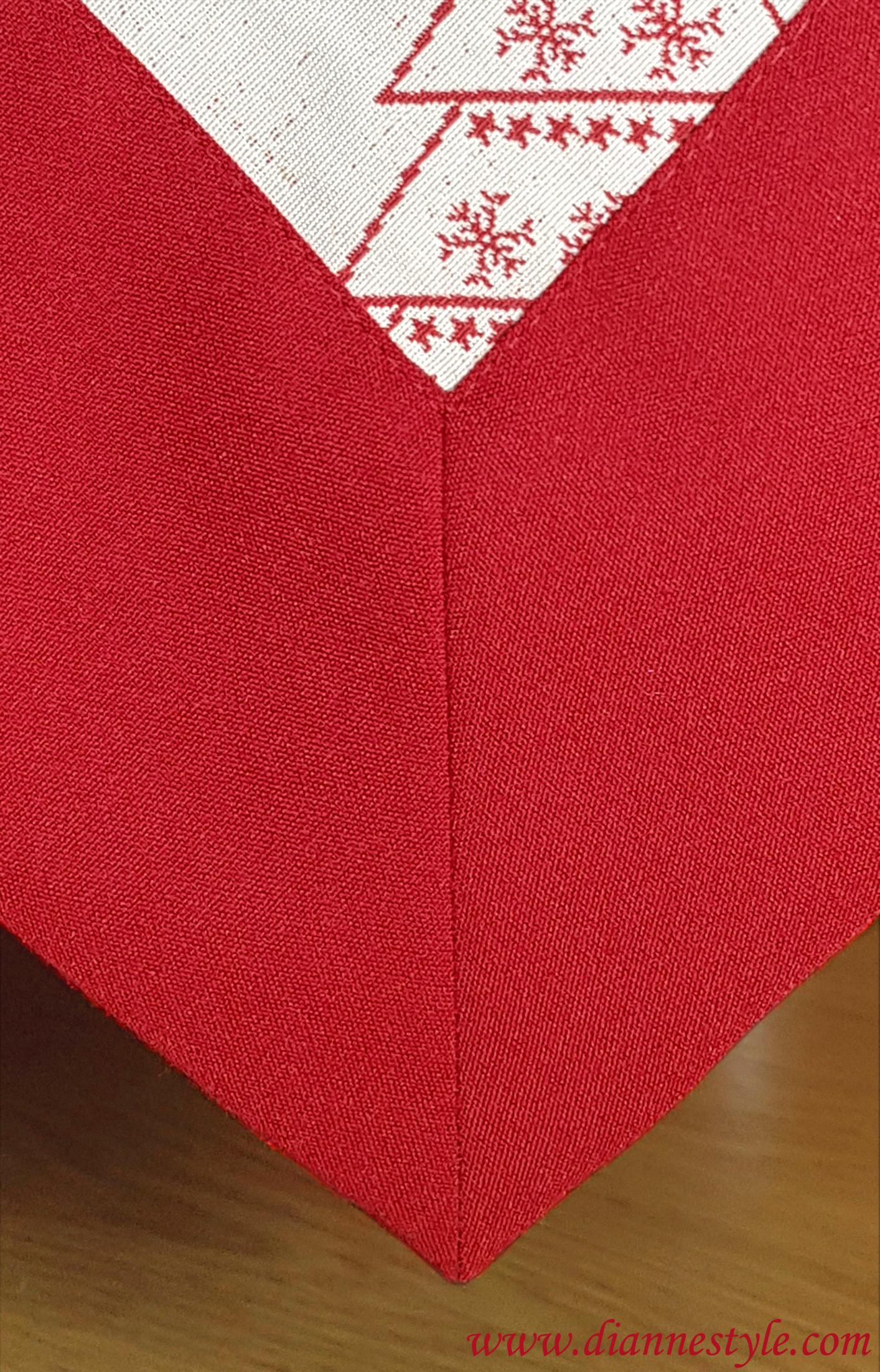 nappe de noël avec sapins