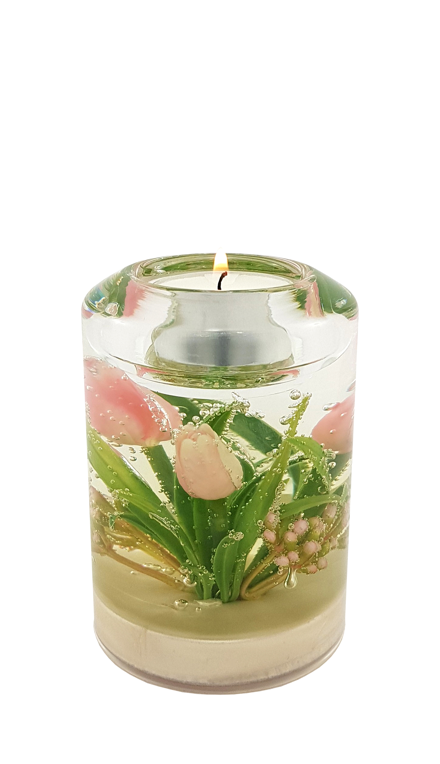 Bougeoir déco printemps