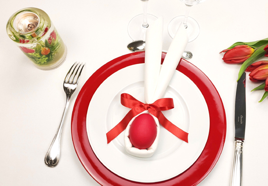 Décoration table de Pâques