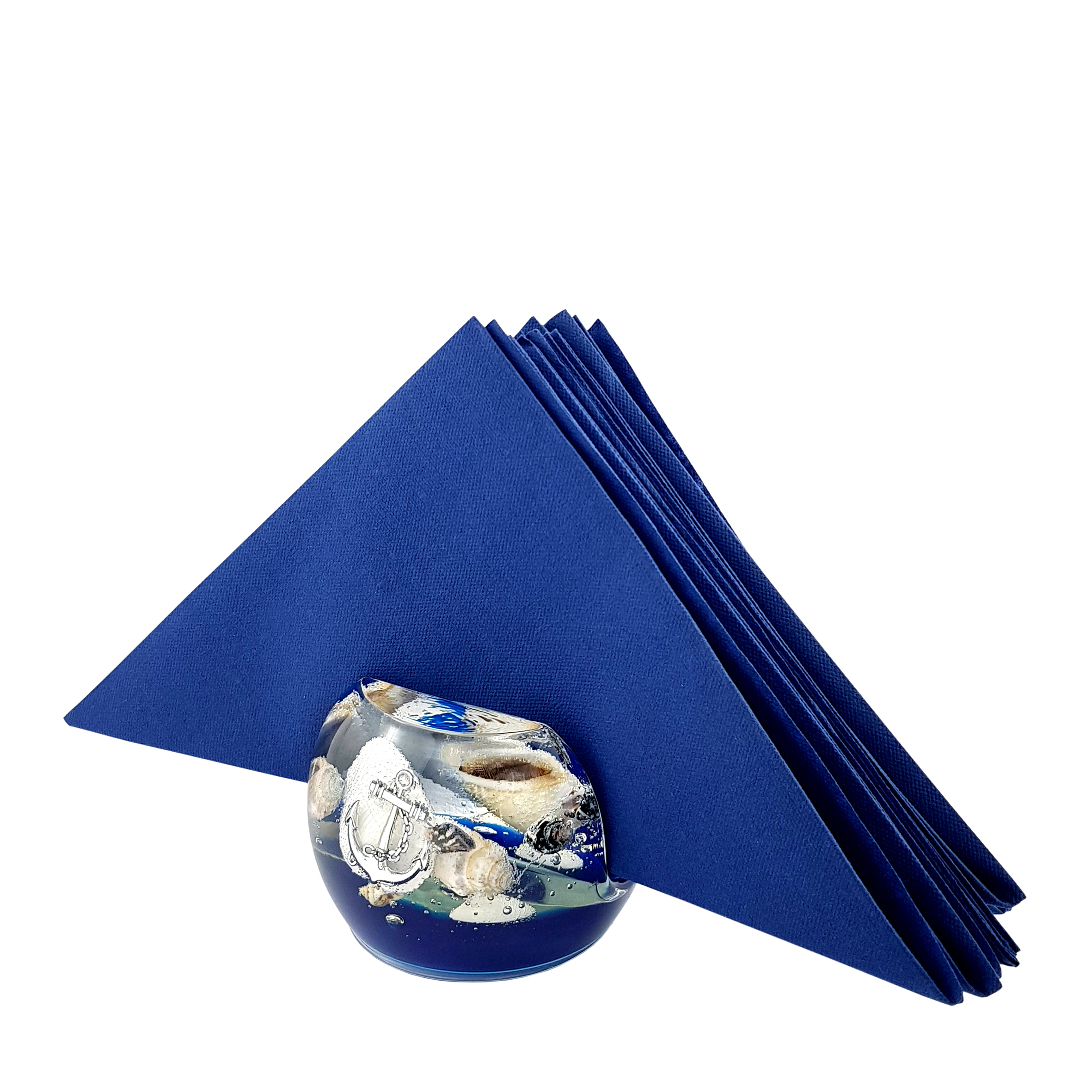 Porte serviettes bleu