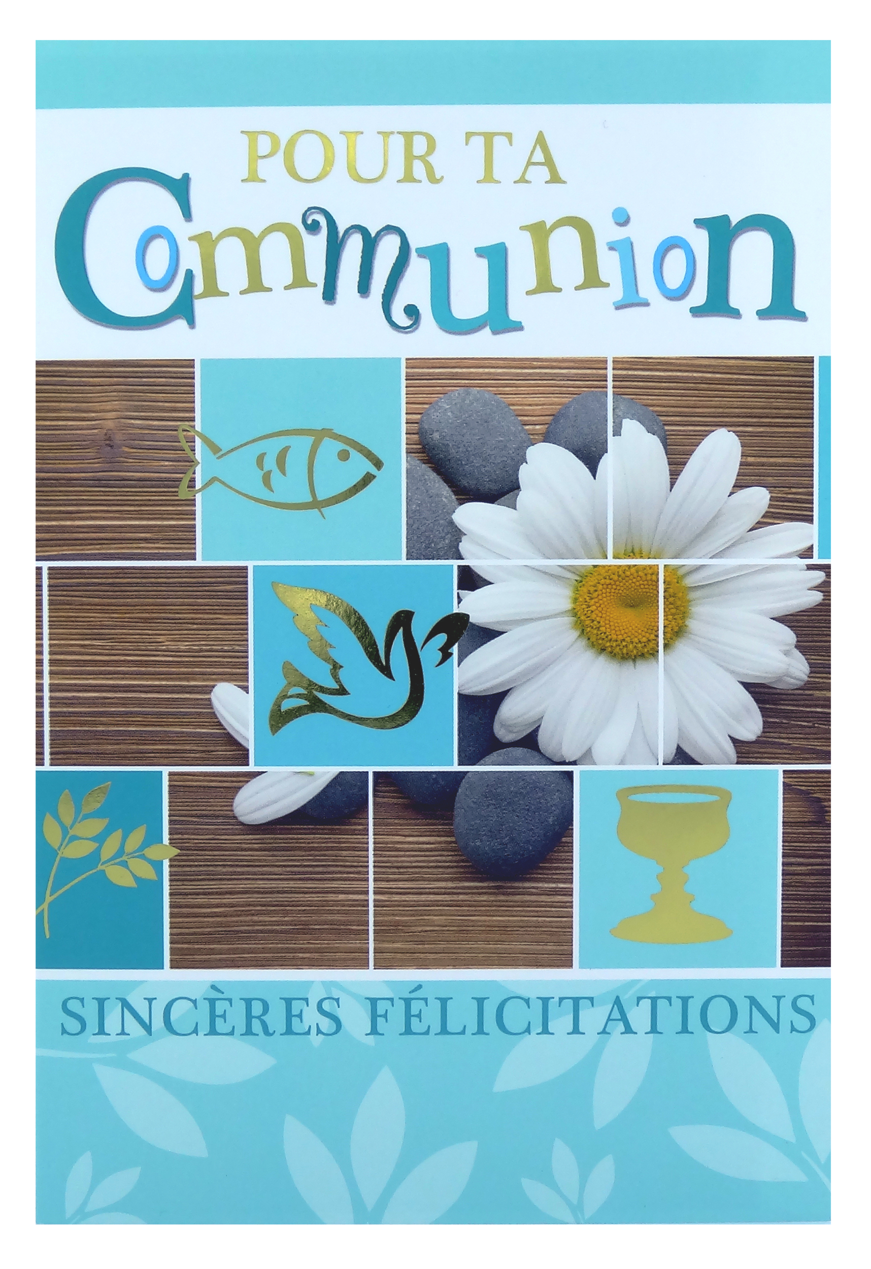 Carte De Menu Communion Garcon Fleur Marguerite Ref 118 Cartes De Menus A Themes Premiere Communion Dianne Style