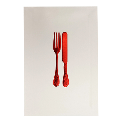 Carte de menu Réf. 206