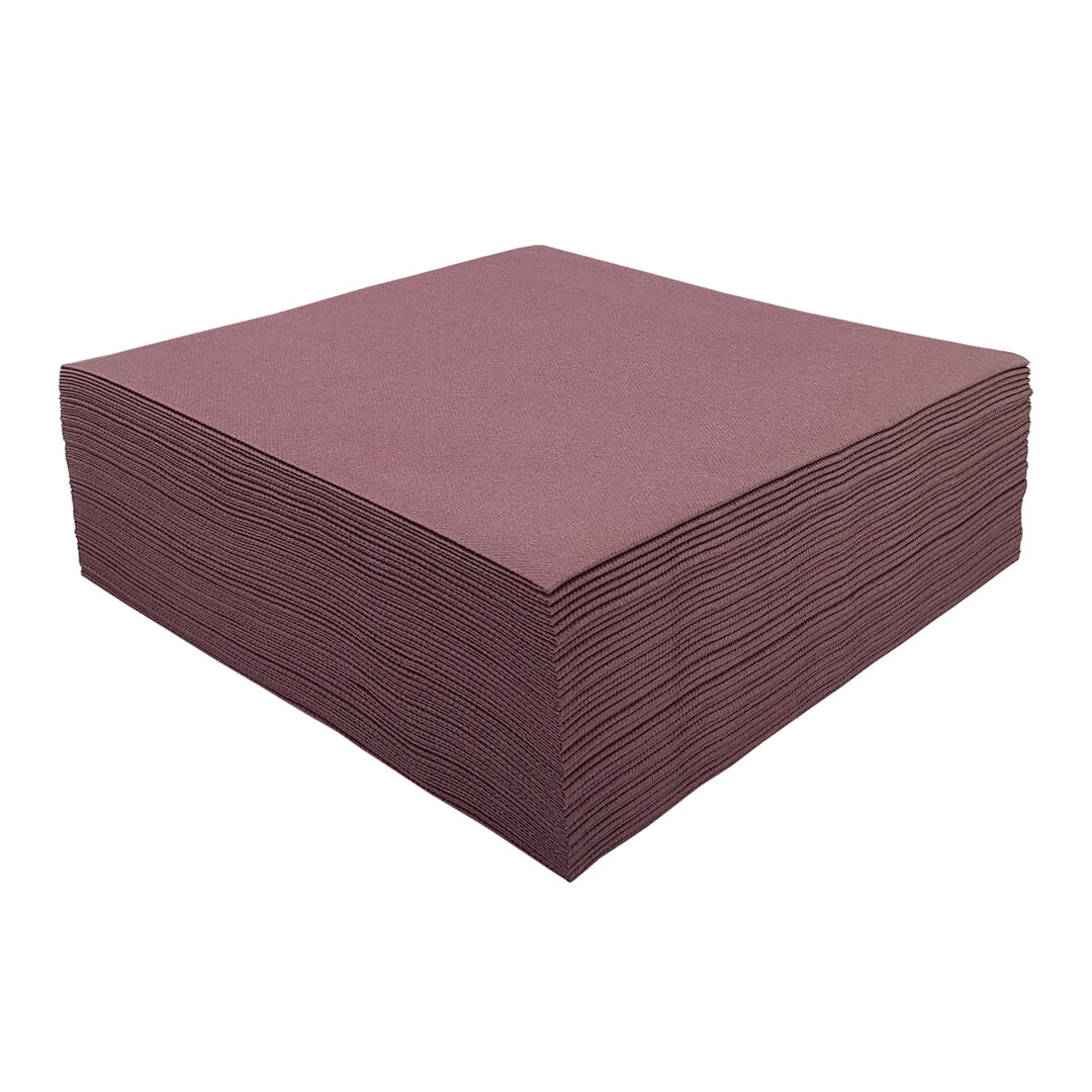 50 Serviettes Jetables Vertes Mank Airlaid - Qualité Tissu, Absorbantes - Noël, Avent, Fêtes élégantes