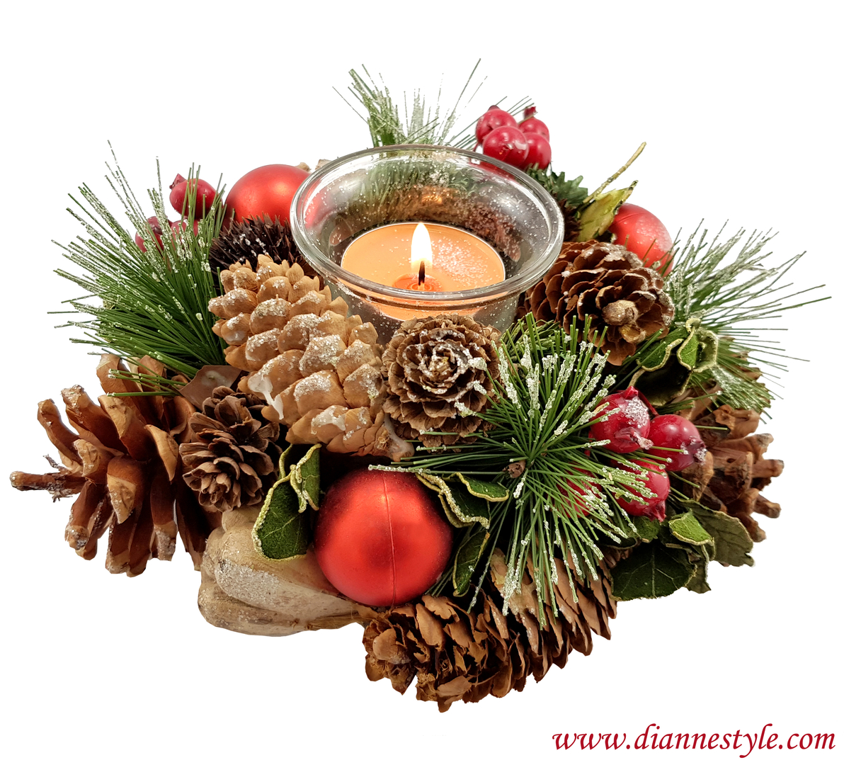 Confettis Noël naturel pour décoration de table REF/DEK0372