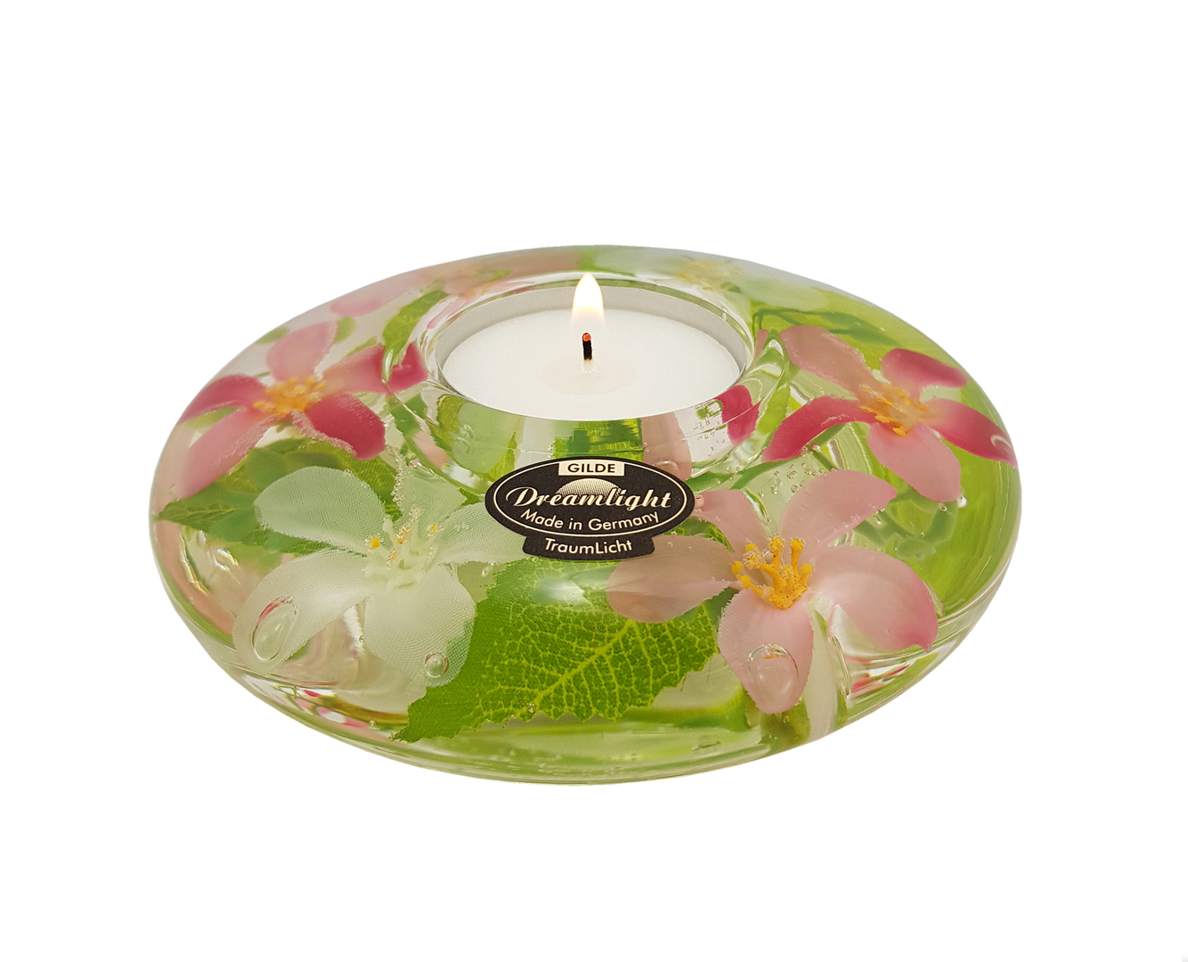 Trio de bougeoirs fleurs - Miss Pagaille