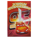 carte anniversaire Disney cars flash mc queen Réf 75 A