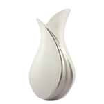 Vase blanc en céramique Ref 345 D