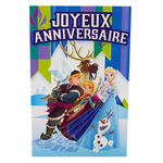 carte anniversaire Reine des Neiges Réf 99