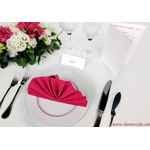 Déco table rose