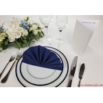 Déco table bleue