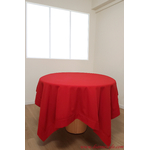 Nappe rouge polyester