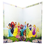 carte personnalisable en menu - Thème princesses Disney