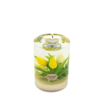 Bougeoir tulipes Jaunes