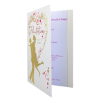 carte de menu félicitations pour mariage Réf 42 A
