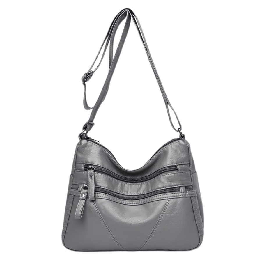 Sac à main à bandoulière simple en cuir Pu pour femme