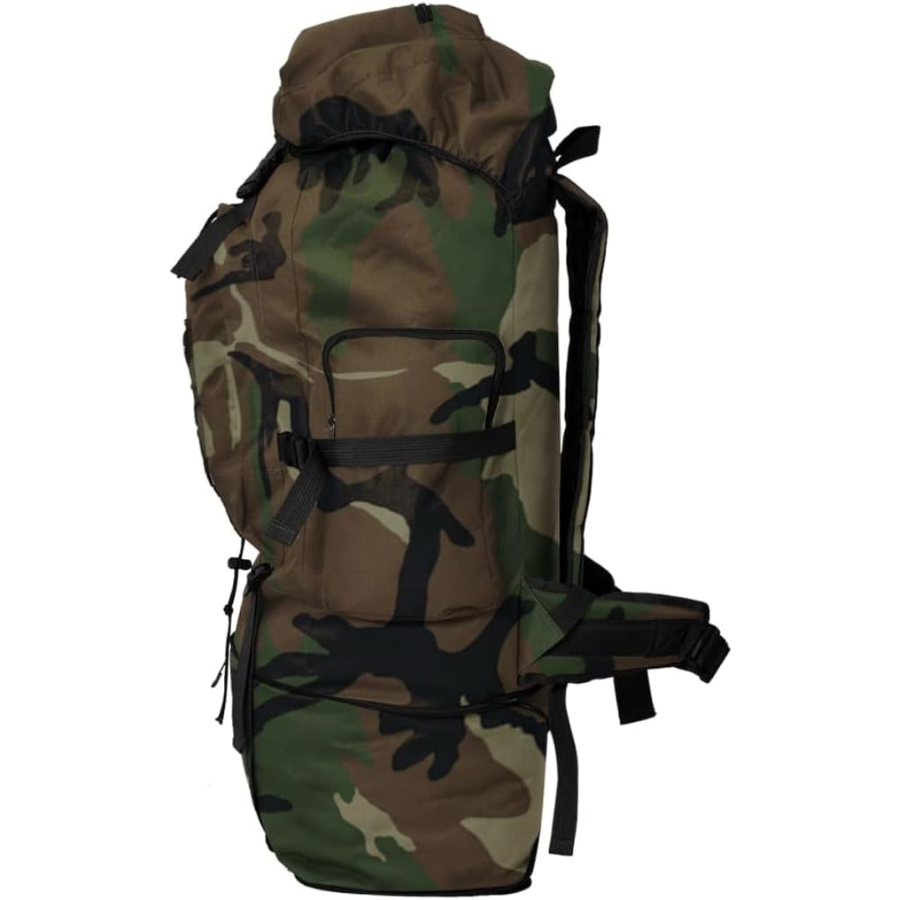 Sac à Dos Armée XXL vidaXL 100L pour Expériences de Camping