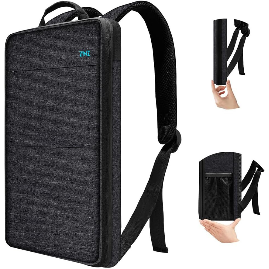 HEROIC KNIGHT Sac à Dos Ordinateur Portable 17 Pouces Léger et Extensible  Antivol Imperméable Fonctionnel pour Homme Elegant pour Loisirs Affaire  Scolaire avec Port USB 25L (Noir) : : Informatique