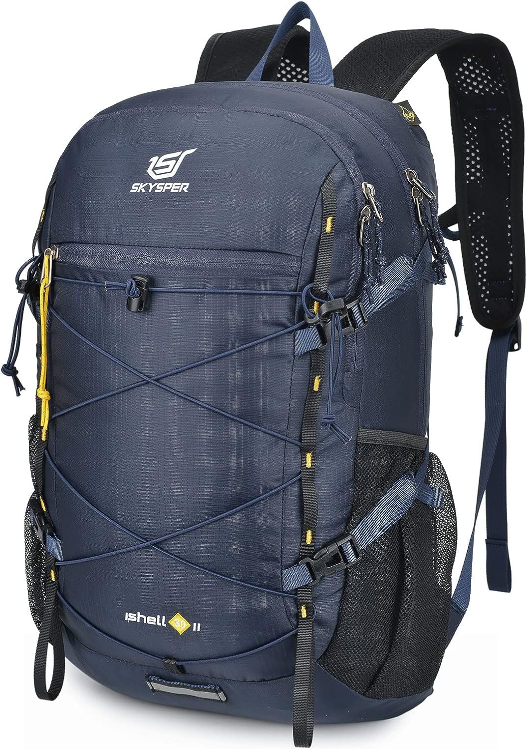 SKYSPER Sac à Dos 30L Ultra Léger - Idéal pour Randonnée, Camping, Voyage | Sac Unisexe pour Sports de Plein Air