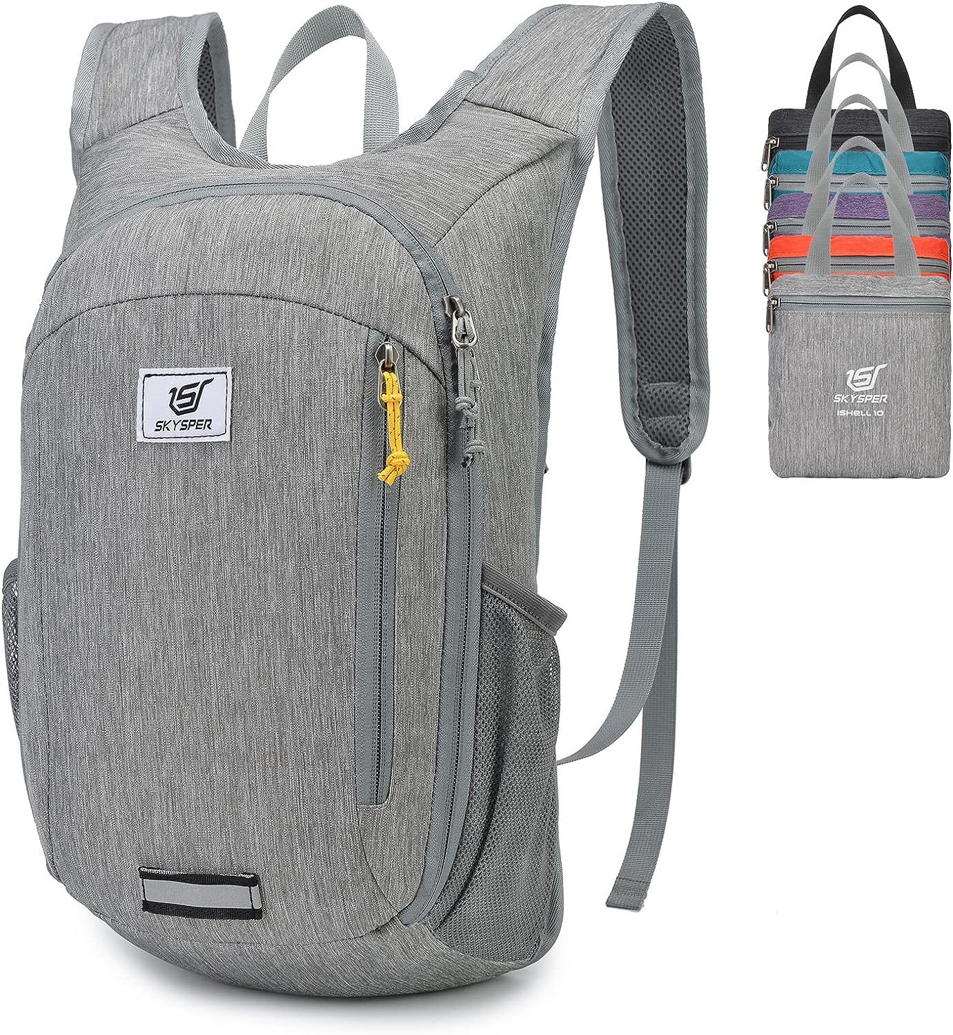 SKYSPER Sac à Dos Pliable Ultraléger 10L - Idéal pour Randonnée