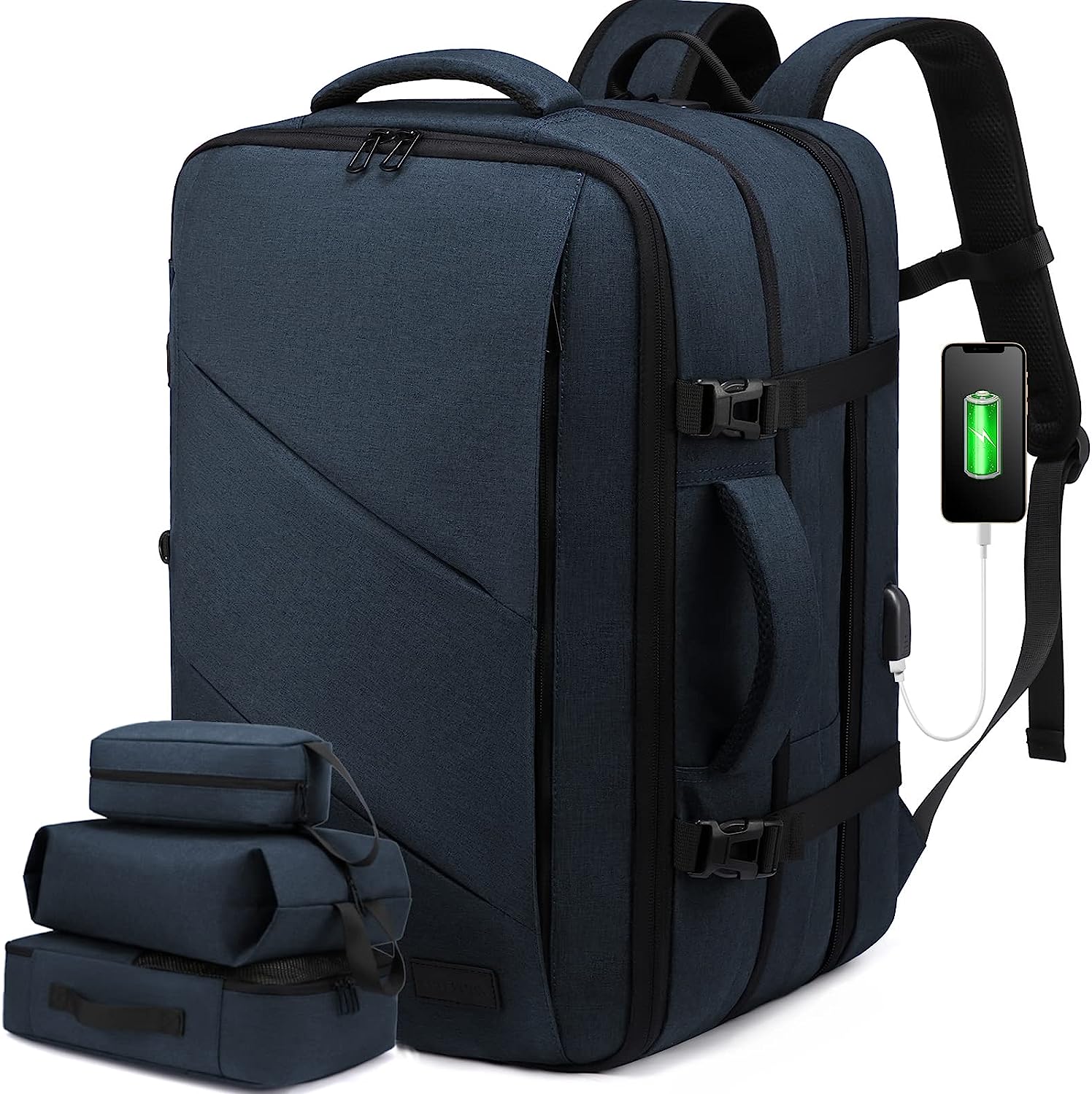 Sac à dos ultra moderne simple ou extensible étanche avec chargeur USB •  Sac de Voyage