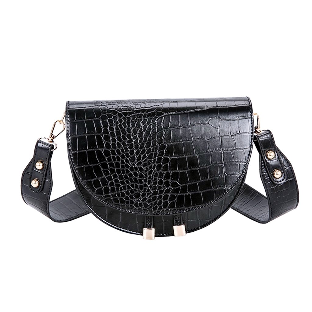 Sac à bandoulière motif Crocodile