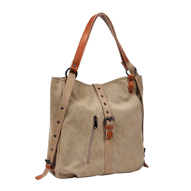 Sac fourre tout en toile Sac main femme de grande capacit loisirs