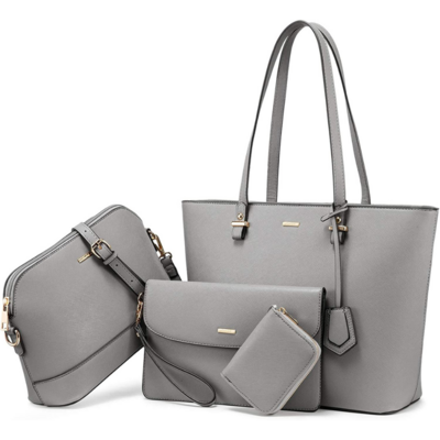 Sac Grafea Gris – Sacoche Bandoulière Cuir – Femme – Occasion Bon état