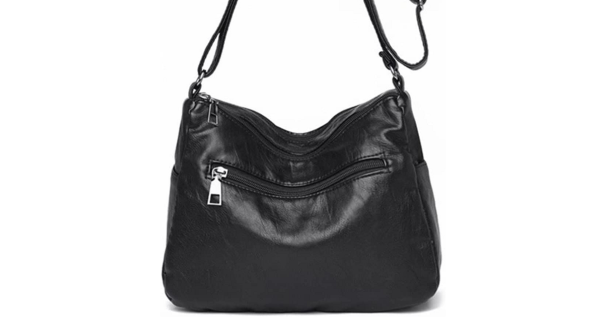 Sac à Main Bandoulière En Toile Femme – Mini Sac Messager Multi-poches – Chic