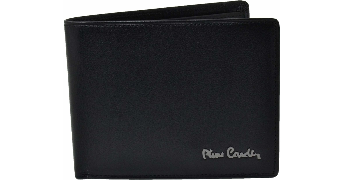 Pierre Cardin Portefeuille Femme, Portefeuille Line Pierre Cardin, élégant, Pratique, Robuste, Fabriqué En Cuir Laqué, Moyenn, Le Noir, Taille Unique