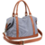LOSMILE Sac à main de week-end pour femme: Voyagez avec élégance grâce à ce sac en toile spacieux (Bleu)
