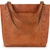 Sac Shopper Seville Vintage Marron - Berliner Bags Cabas en Cuir pour Femme