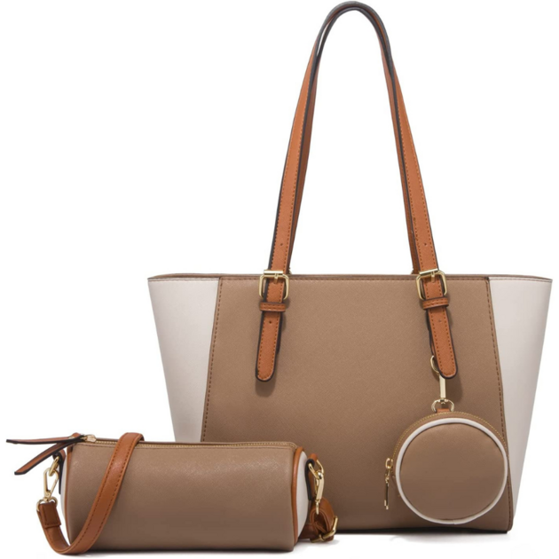 Tote Bag FANDARE Rétro Sacoche Toile Sac A Main Femme Sacs Cabas Portés Epaule Cartable Paul Marius Femme