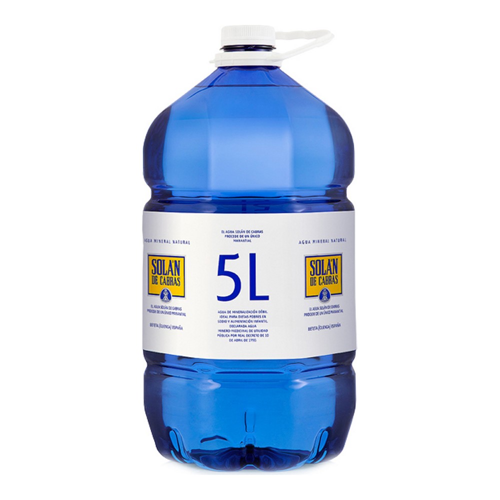 San Pellegrino Solán De Cabras Agua Mineral Natural 3 L Eau Minerale