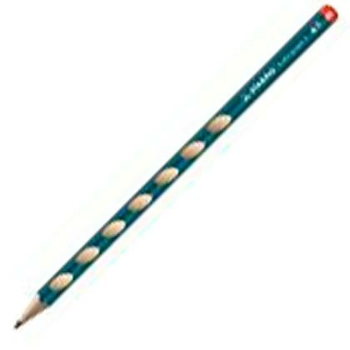 Crayon Stabilo Easygraph Noir Bois (12 Unités) Matériel Scolaire